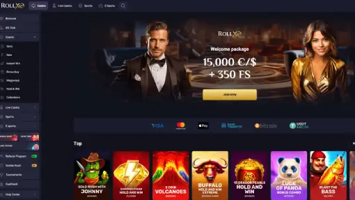 RollXO Casino review hero image