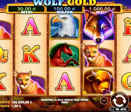 Wolf Gold slot preview